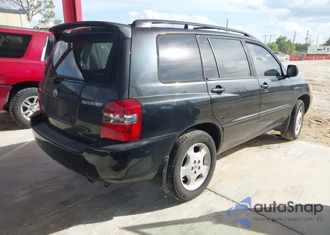 2005 Toyota Highlander Limited V6 из США, поврежденный, VIN JTEDP21A550062268